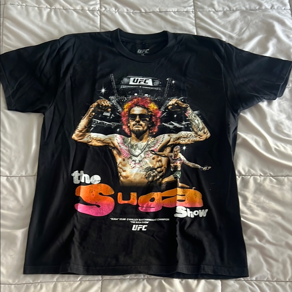 UFC Black Graphic Men's T-Shirt